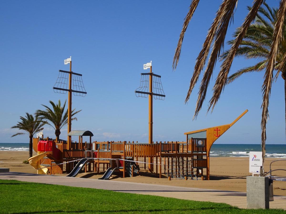 Mar Del Est Gandia - Alquiler Solo A Familias Apartment Playa de Gandia Ngoại thất bức ảnh